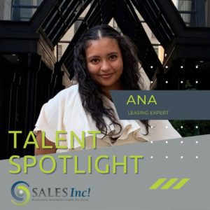 Sales Inc. Leasing Expert Ana